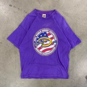 Vintage Arizona Diamondbacks 2001 World Series MLB Baseball Champions Size XL